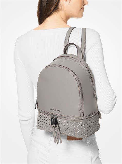 michael kors rucksack rhea grau|Michael Kors rhea backpack.